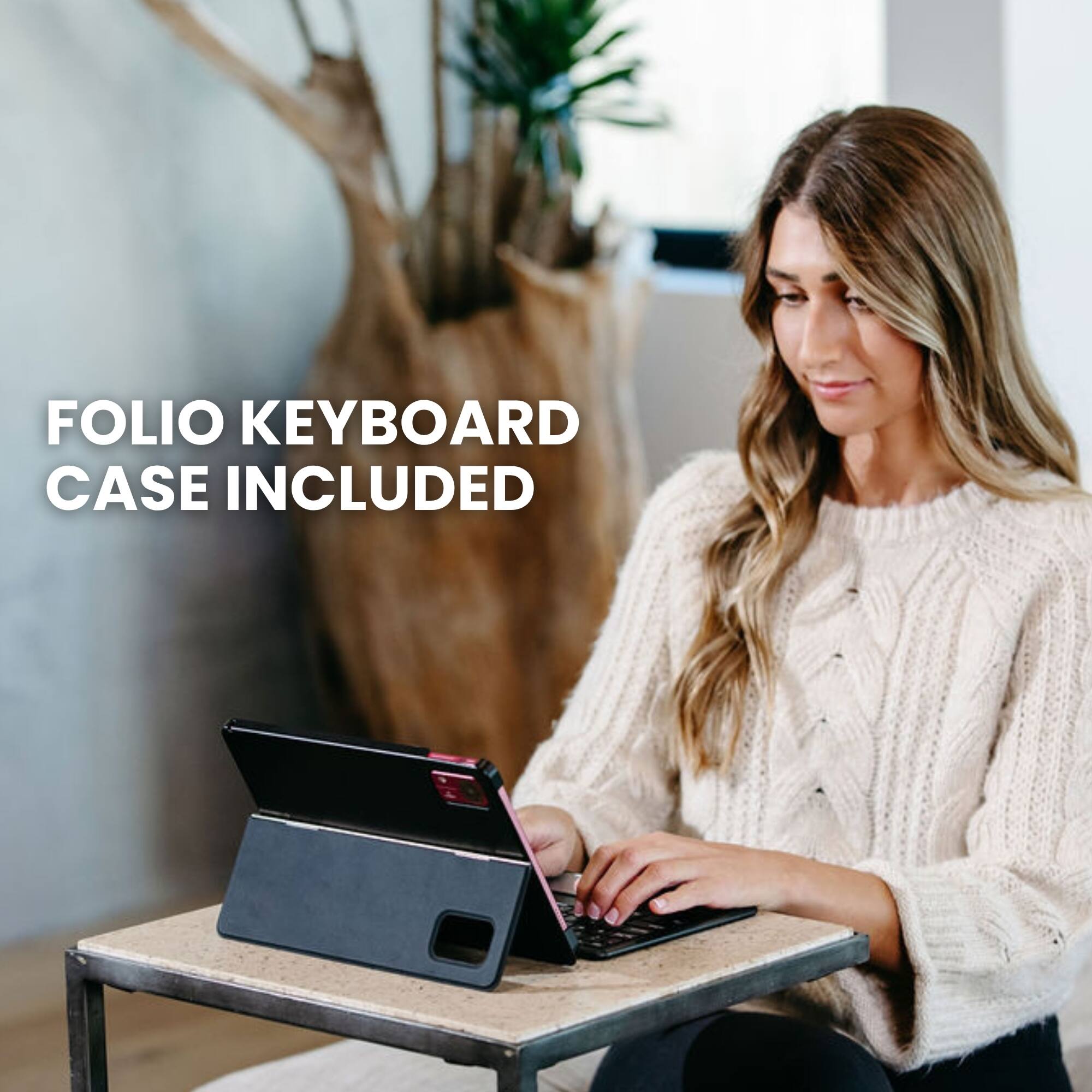FOLIO KEYBOARD CASE INCLUDED