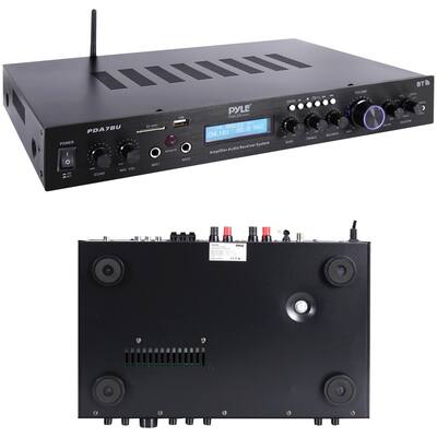 Pyle : Amplificateur Bluetooth Stéréo sans Fil pour la Maiso Pyle : Amplificateur Bluetooth Stéréo sans Fil pour la Maiso