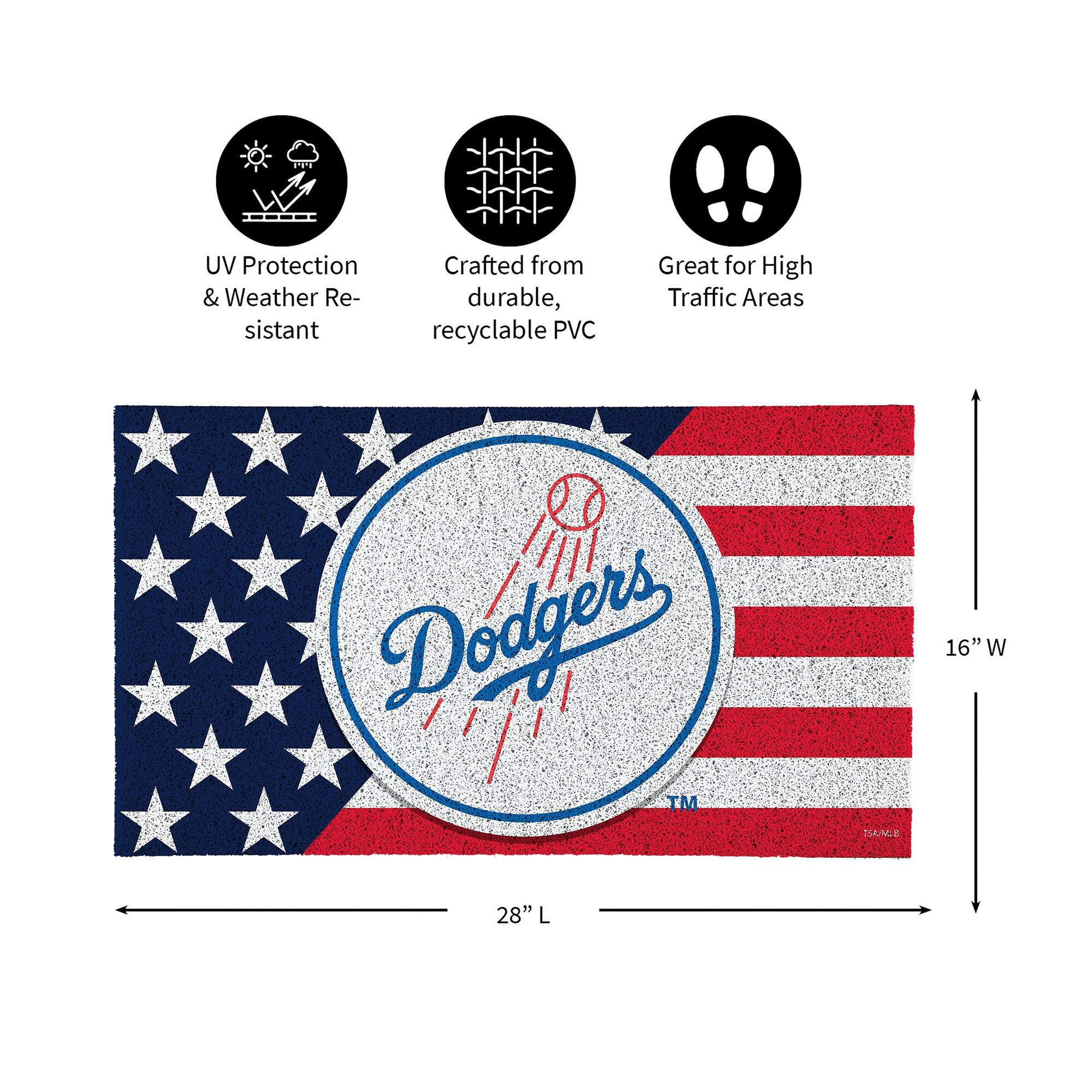 UV Protection & Weather Resistant  
Crafted from durable, recyclable PVC  
Great for High Traffic Areas  
Dodgers™  
16" W x 28" L