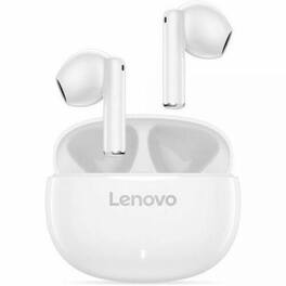 Lenovo - E310 True Wireless Stereo Earbuds Standalone- Stereo - True Wireless - Bluetooth - 32.8 ft - 32 Ohm - 50 H - White