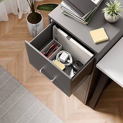 Alt View 4. Staples - Vertical File Cabinet Drawer Divider for Letter/Legal Files - White.