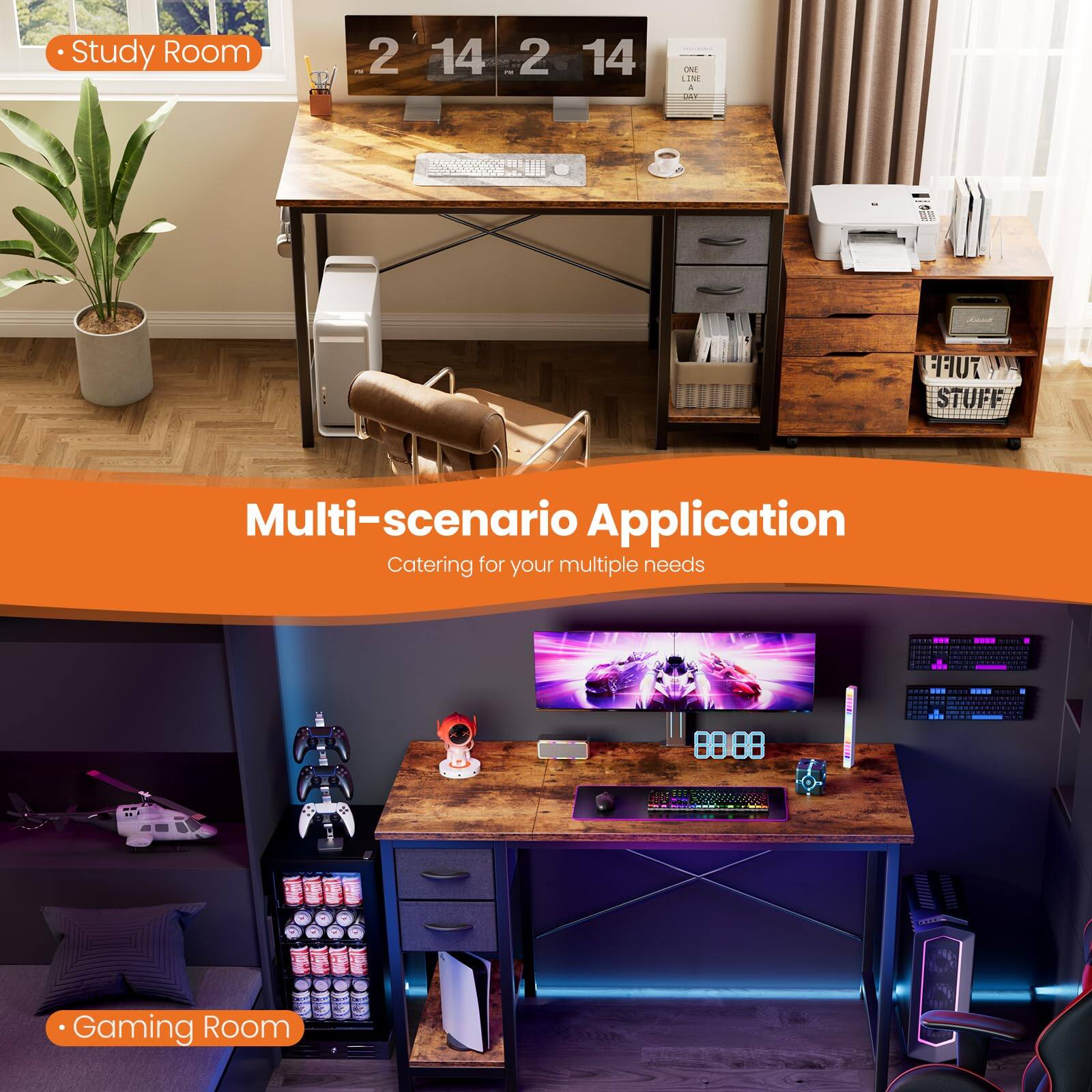 - Study Room
- Multi-scenario Application
  - Catering for your multiple needs
- Gaming Room