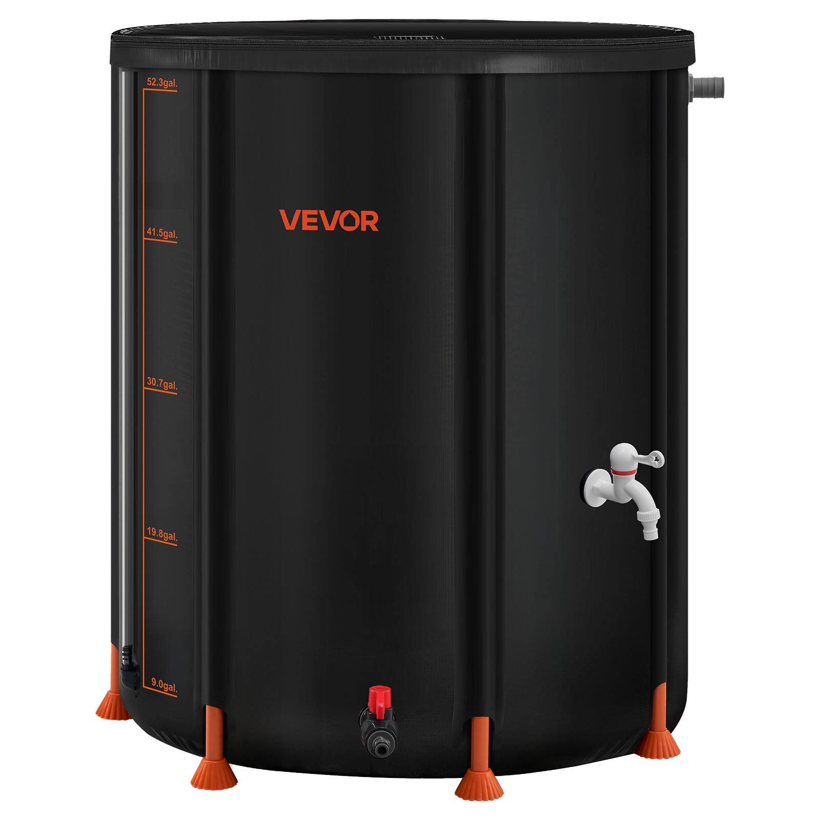 52.3gal.  
41.5gal.  
VEVOR  
30.7gal.  
19.8gal.  
9.0gal.