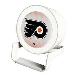 Keyscaper - Philadelphia Flyers Linen Print Nightlight Charger & Bluetooth Speaker - White