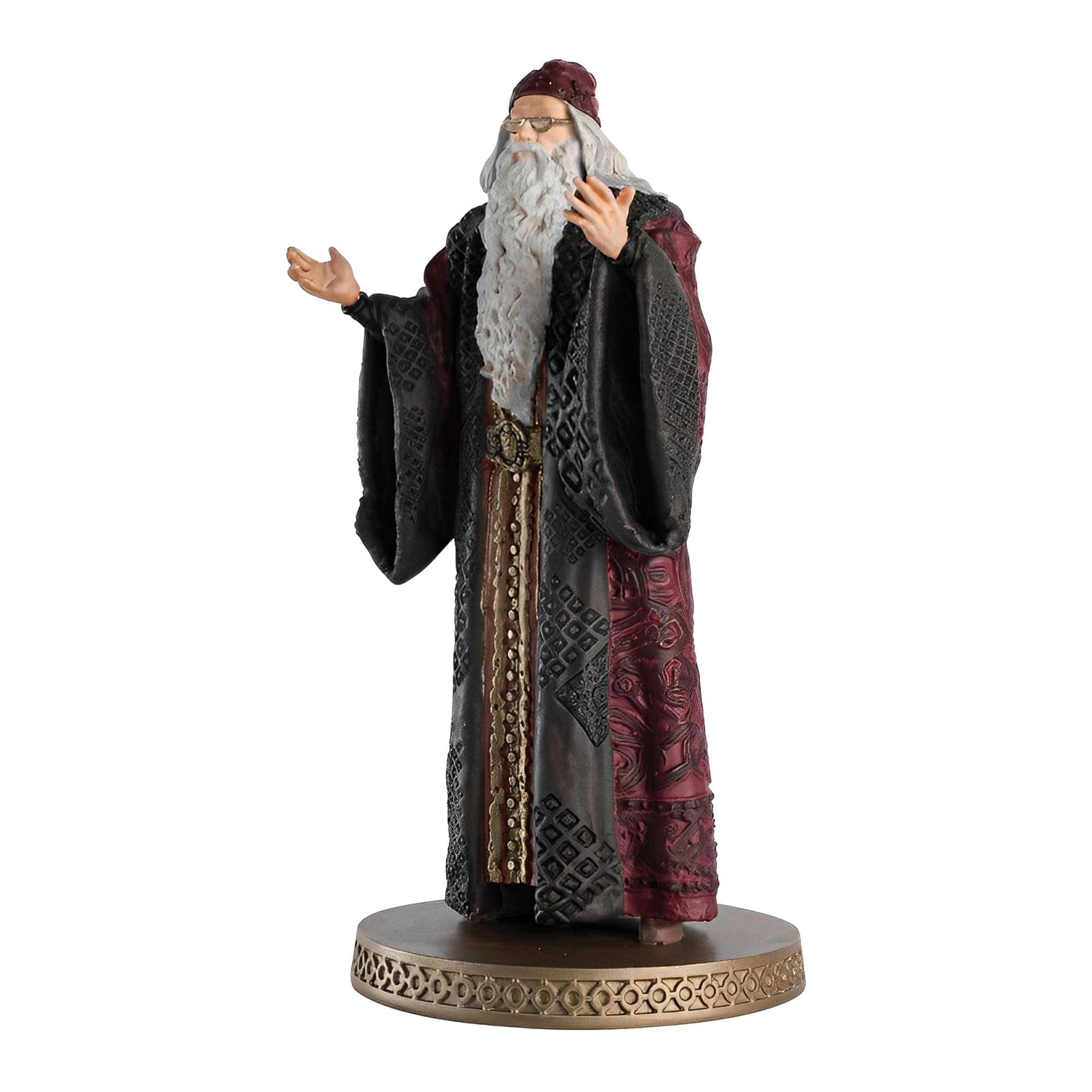 Alt View 1. Harry Potter - Eaglemoss Harry Potter Wizarding World 1:16 Figure | 041 Dumbledore (Year 1) - Red.