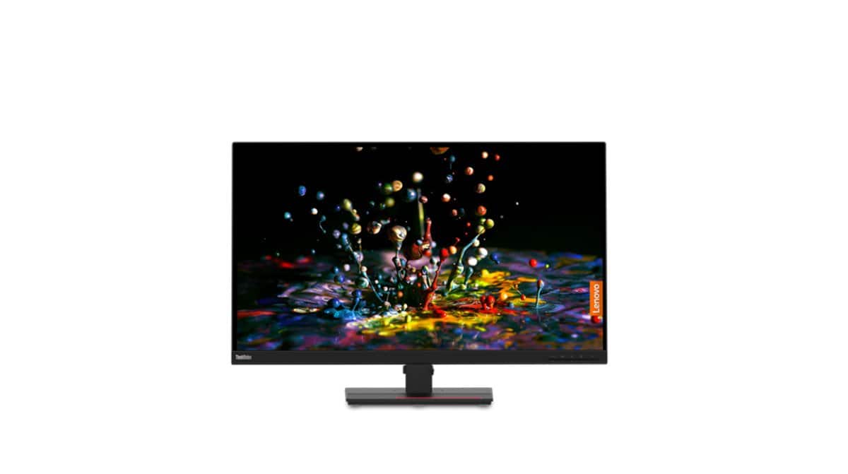 Lenovo - ThinkVision P32p-20 31.5" Monitor 3840 x 2160 IPS 60Hz 4ms - Black