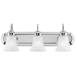 Westinghouse - 3-Light Chrome Wall Sconce