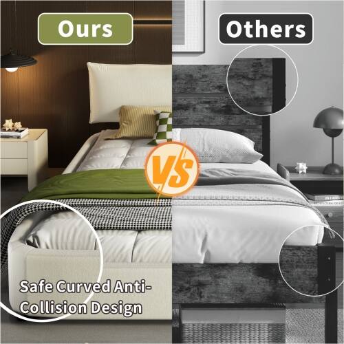 Ours vs Others  
Safe Curved Anti-Collision Design