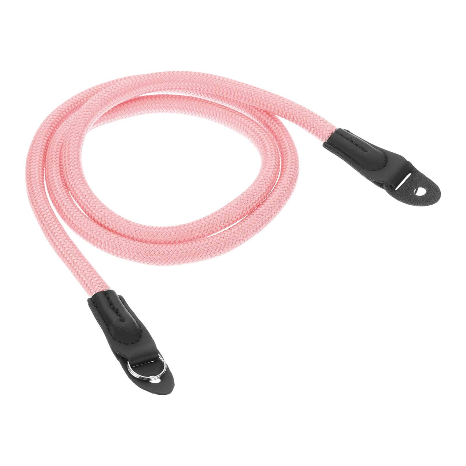 Unique Bargains - Camera Strap, Nylon Climbing Rope Neck Strap Digital Camera Shoulder Belt for Nikon Monocular - Pink