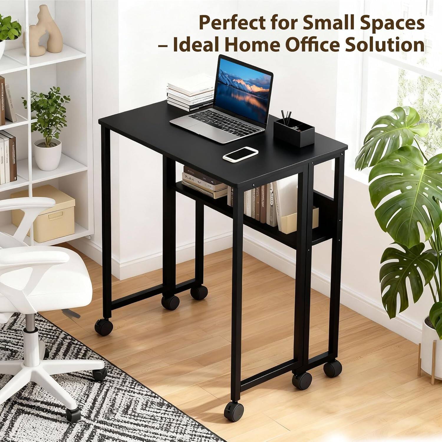 Perfect for Small Spaces  
– Ideal Home Office Solution