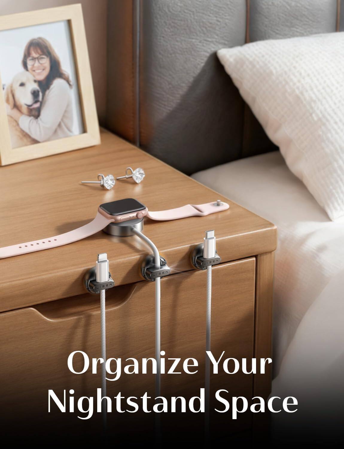 Organize Your Nightstand Space