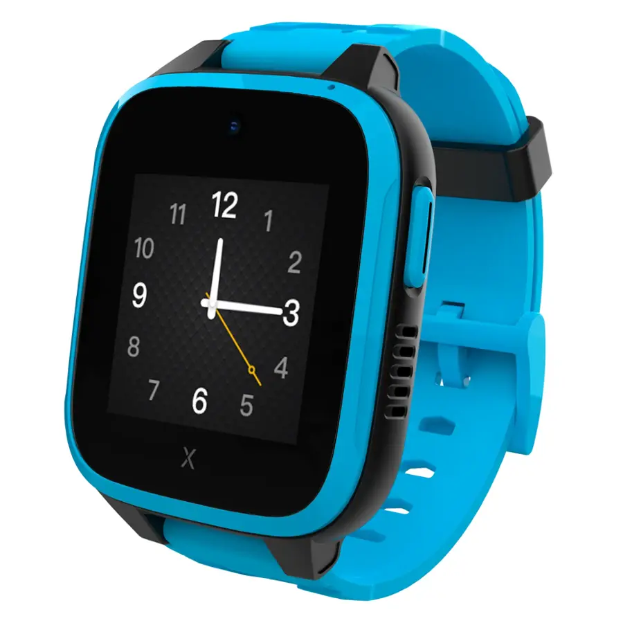 Alt View 3. Xplora - Kids' X3GO3 (GPS + Cellular) Smart Watch 42mm Calls, Messages, SOS, GPS Tracker, Camera, Step Counter, SIM Card - Blue.