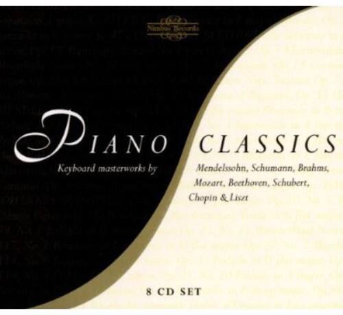 Piano Classics  
Keyboard masterworks by  
Mendelssohn, Schumann, Brahms, Mozart, Beethoven, Schubert, Chopin & Liszt  
8 CD SET