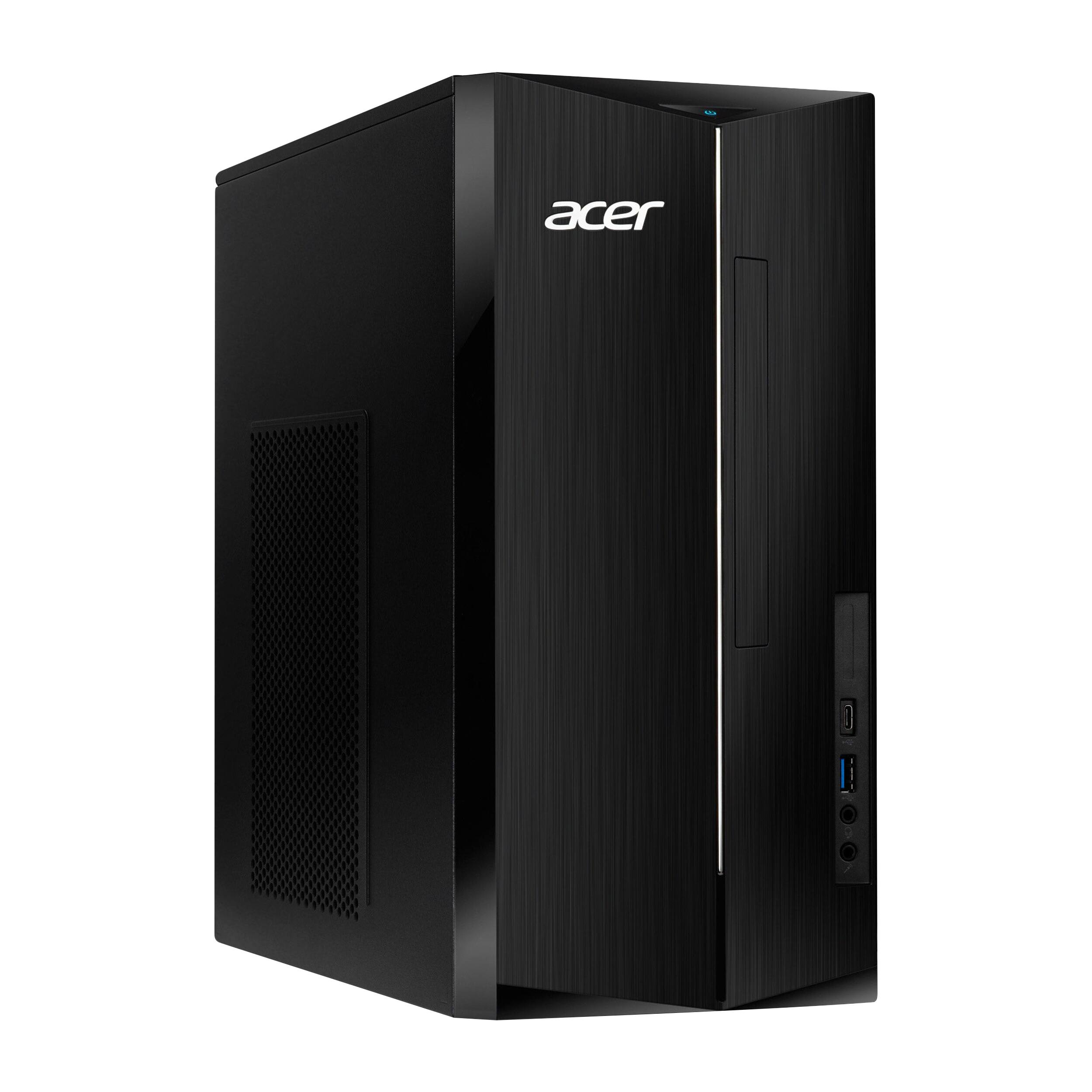 Alt View 4. Acer - Acer Aspire Desktop,Intel Core i5-14400,16GB DDR5,512GB SSD+160GB Dock Set,Keyboard & Mouse,Wi-Fi 6E,Win 11,Black - Black.