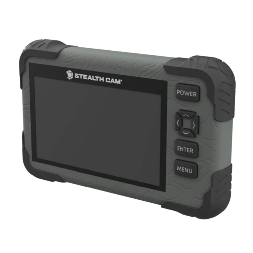 Stealth Cam - SD Card Reader/Viewer w/ 4.3-Inch LCD Touch Screen & Touch Detection