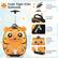 Cute Kids Tiger Suitcase 3-Level Telescoping Handle Portable Handle 2-Way Smooth Zippers 3E Lovely Animal Pattern & Ears Freestanding Stopper