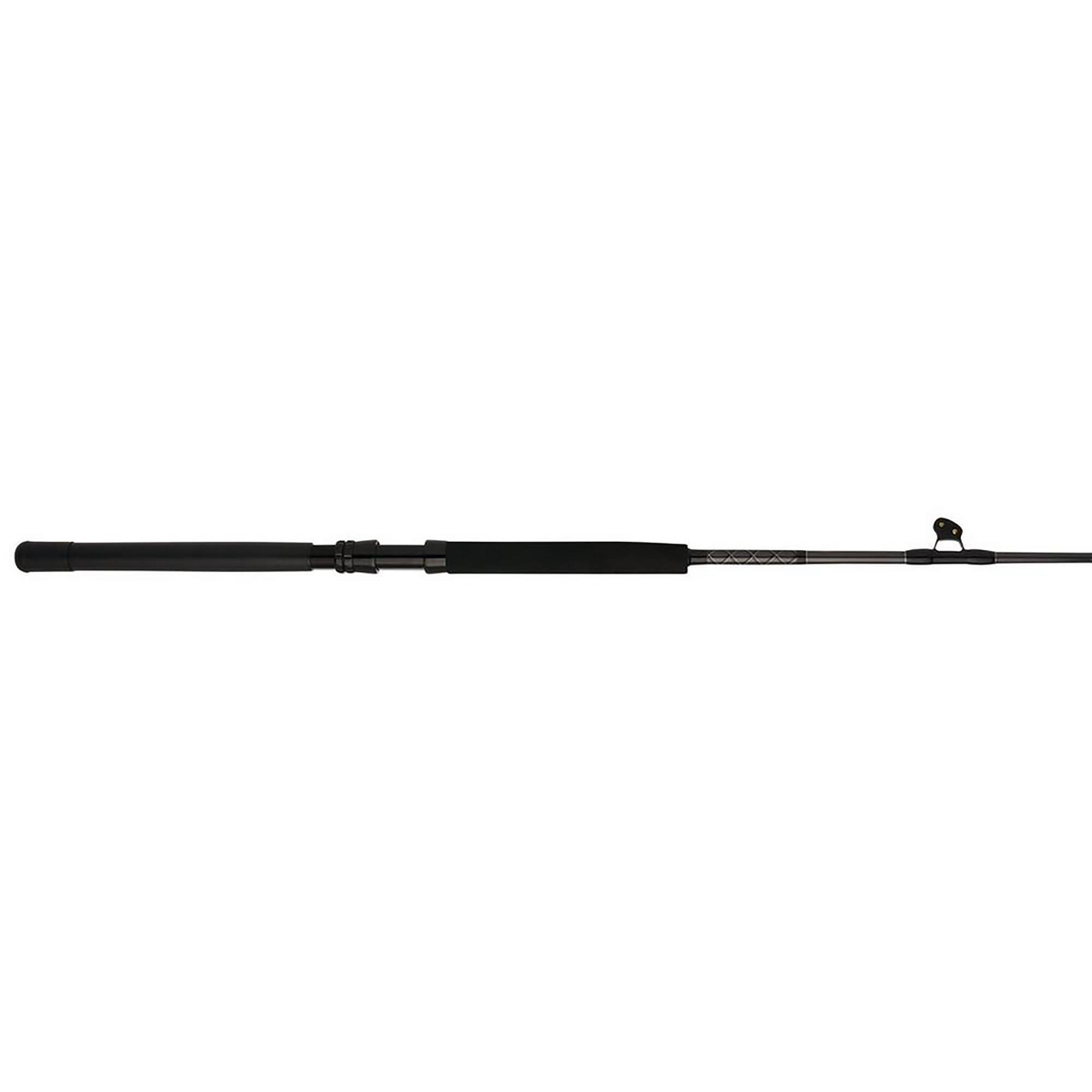 Alt View 4. PENN - Penn Ally II Straight Butt Conventional Boat Rod, 7 Feet, Loads Up To 30 Pounds - Black with Gold accents.