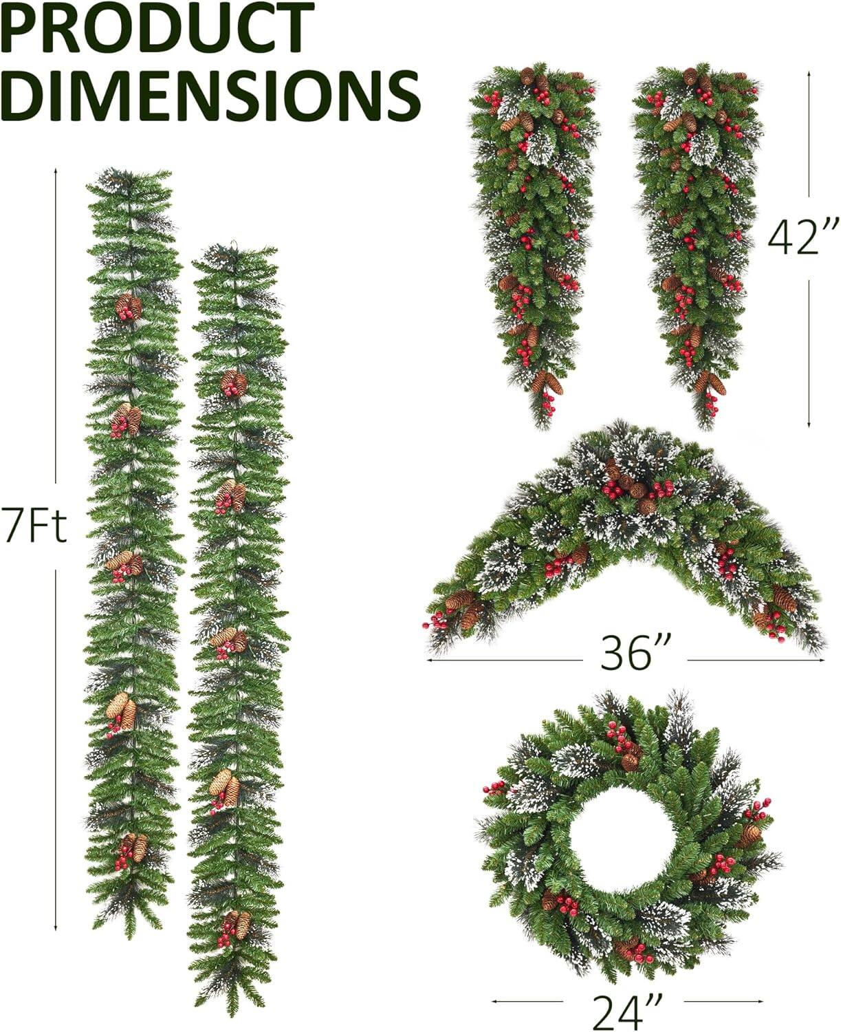 PRODUCT DIMENSIONS

- 7Ft (42")
- 36"
- 24"