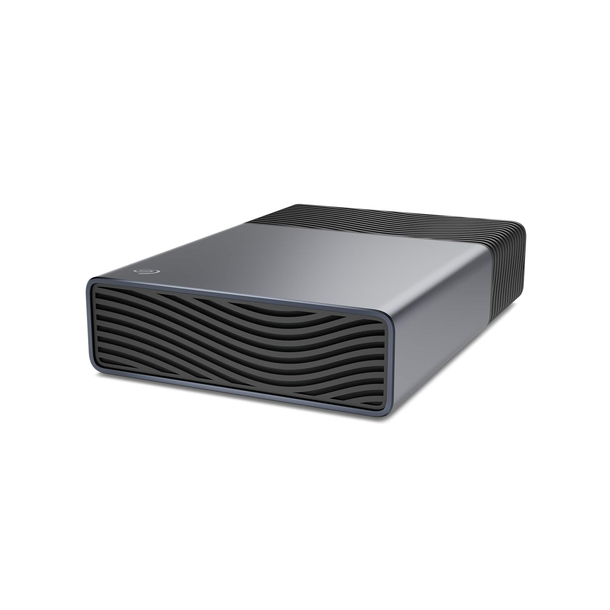 Front. Seagate - Seagate One Touch Desktop HDD 8 TB - Space Gray.