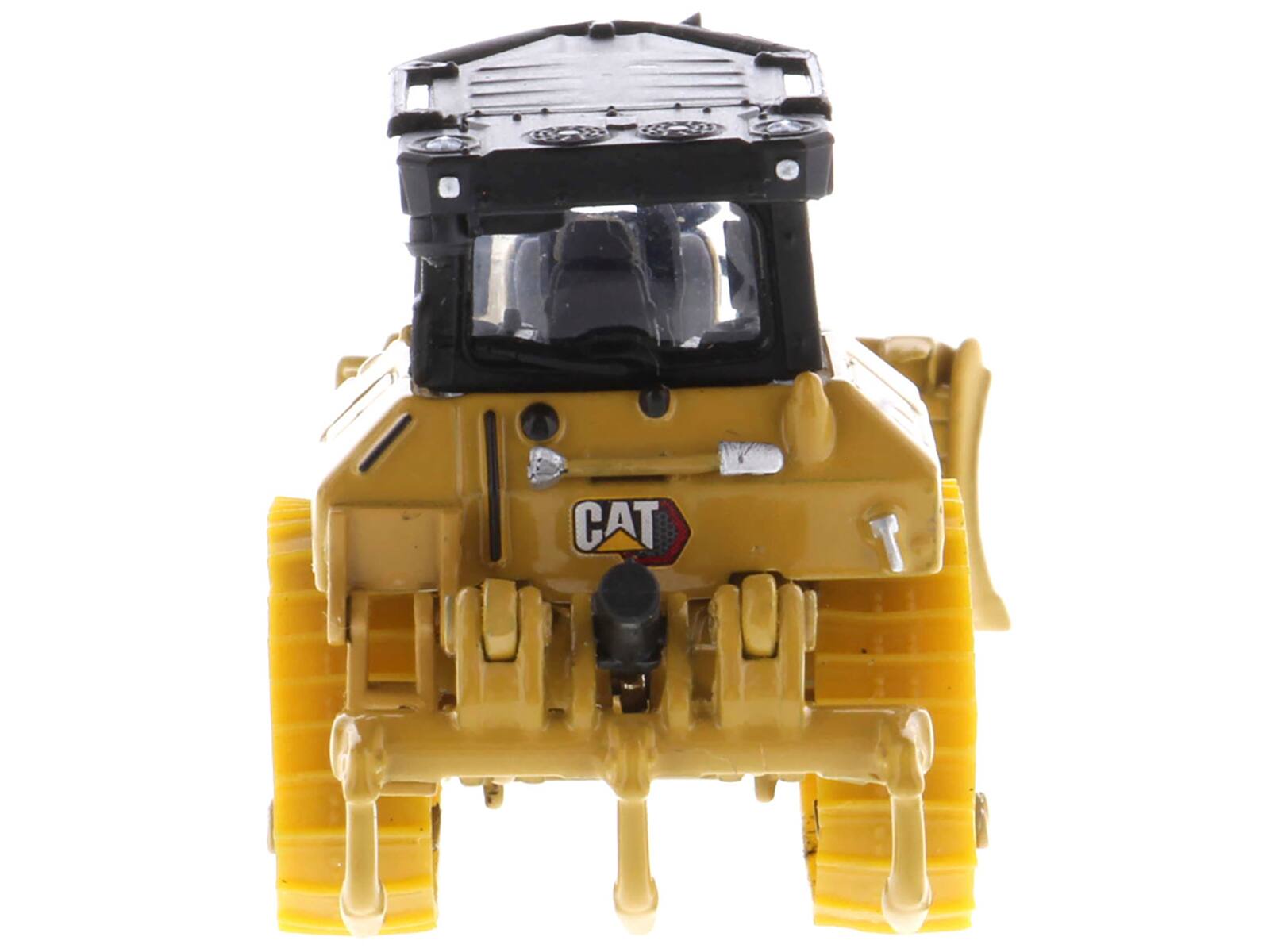 Alt View 1. Diecast Masters - CAT D5 Track-Type Dozer Yellow Fine Grading Undercarriage Foldable Blade High Line Series 1/87 HO Scale Diecast - Yellow .
