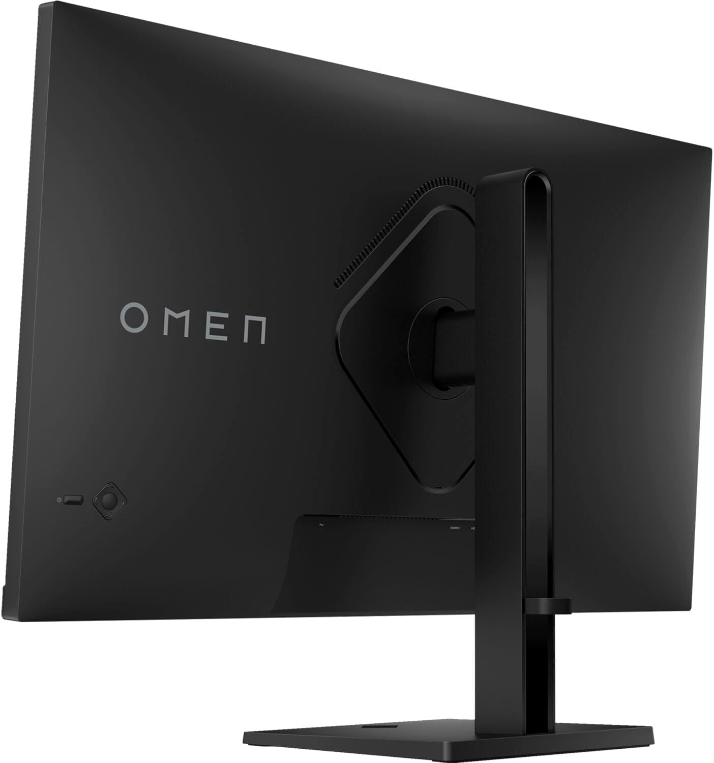 Back. HP - HP OMEN 32" QHD IPS Monitor with 1ms Response Time, Anti-Glare, VESA Mount, HDMI & DKZ Hub, Black Color (780K0AA#ABA) - Black.