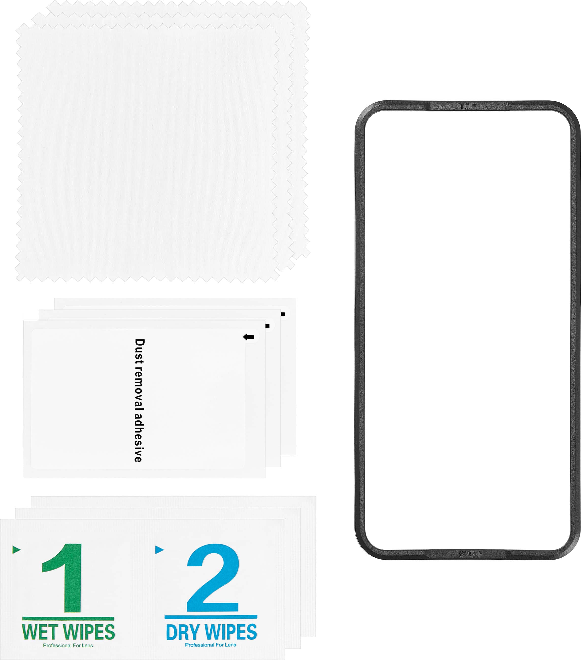 Dust removal adhesive 1 WET WIPES Professional for Lenovo 2 DRY WIPES Professional for Lenovo