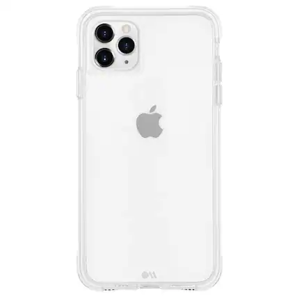 Front. Case-Mate - Case-Mate Apple iPhone 11 Pro Max Tough Clear Case - Clear.