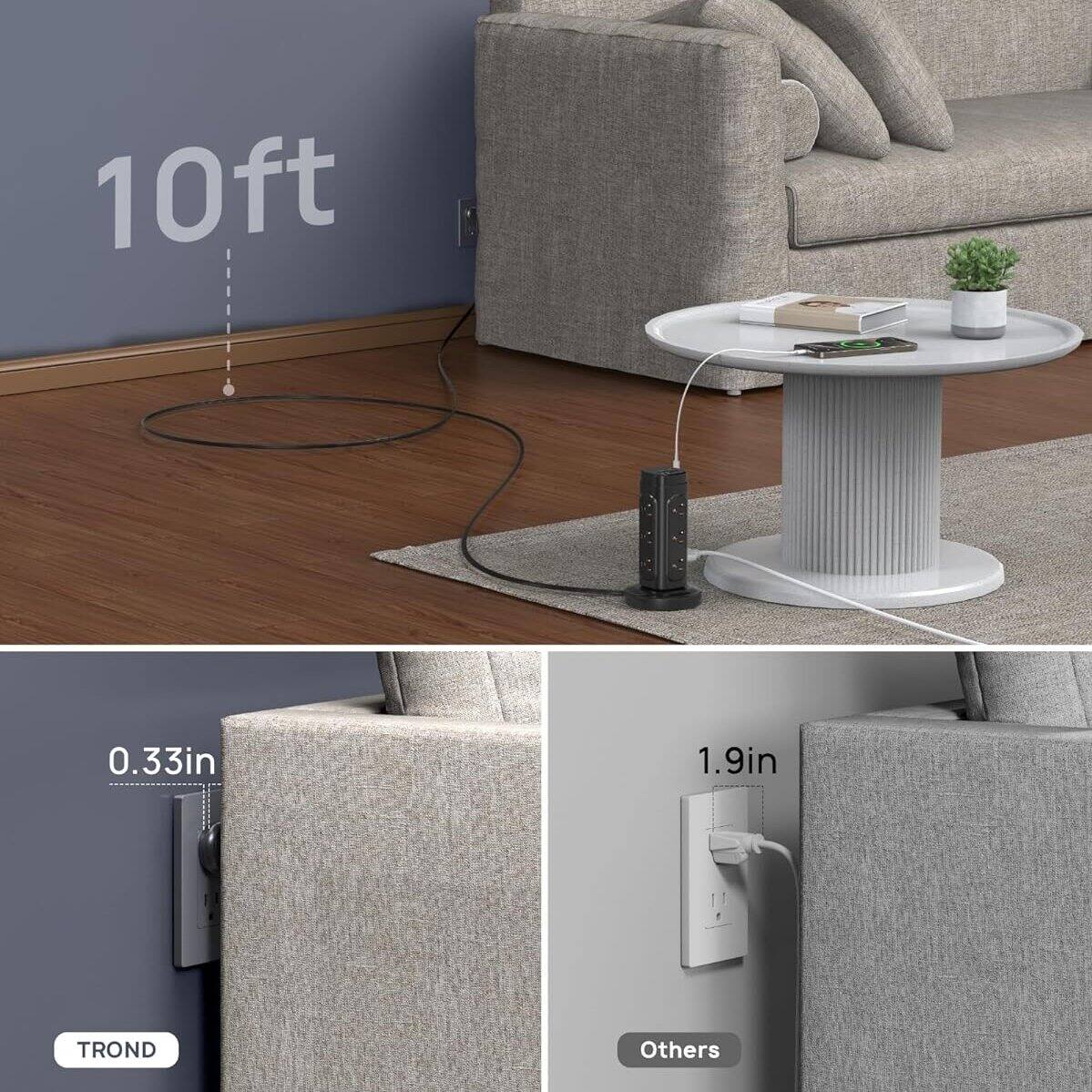 10ft  
0.33in  
1.9in  
TROND  
Others