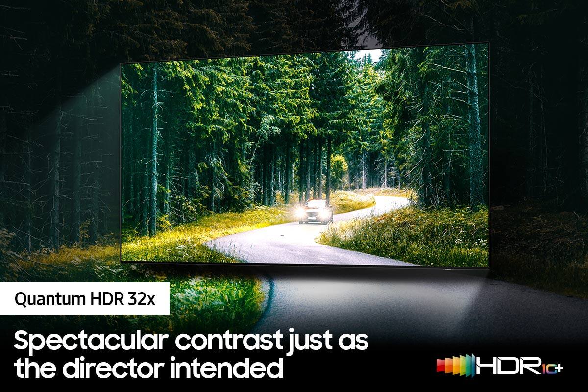 Alt View 27. Samsung - 98" Class Neo QLED 4K UHD Smart Tizen TV (2021) - TITAN BLACK.