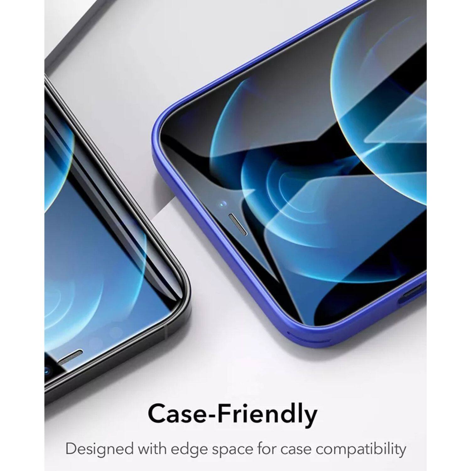 Case-Friendly  
Designed with edge space for case compatibility