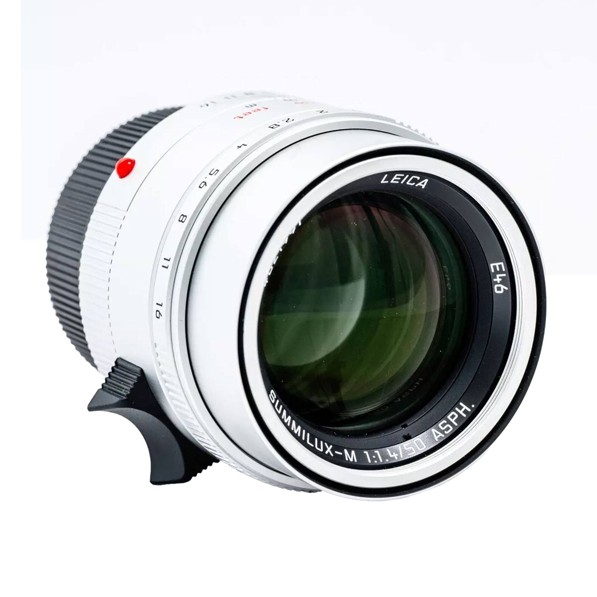 a98 2 28 E i S 5.6 9 8 11 16 e LEICA E46 SUMMILUX-M ASPH. 1:1.4/50