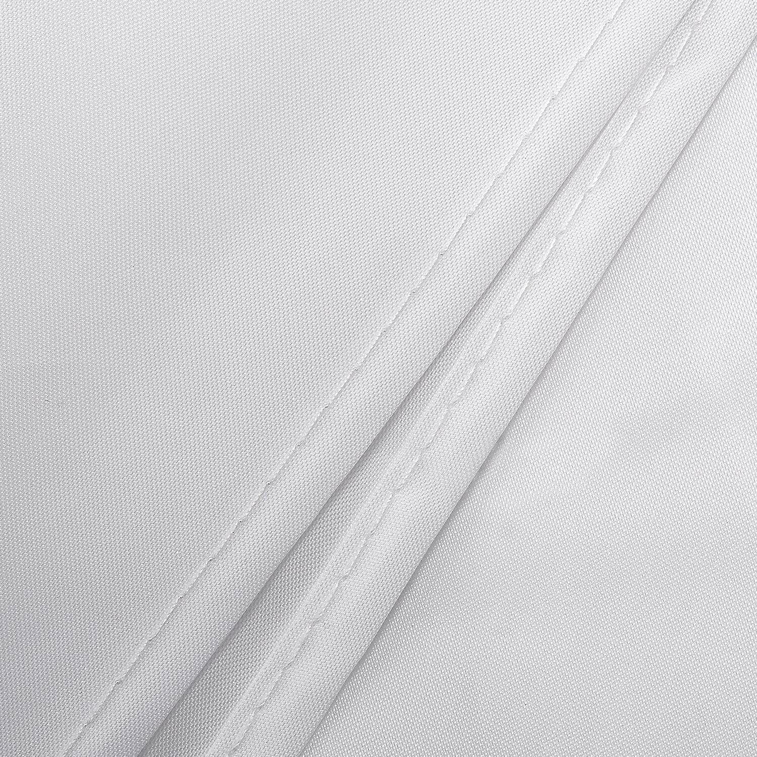 Alt View 2. Neewer - 12x5ft White Seamless Diffusion Fabric for Softbox & Light Modifiers - White.