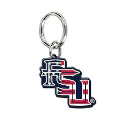 WinCraft - Florida State Seminoles Stars & Stripes Acrylic Key Ring - Multicolor
