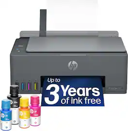 HP - Smart Tank 5001 Wireless All-in-One AI-Enabled Cartridge-Free Supertank Inkjet Printer with 3 Years of Ink Included¹ - Basalt