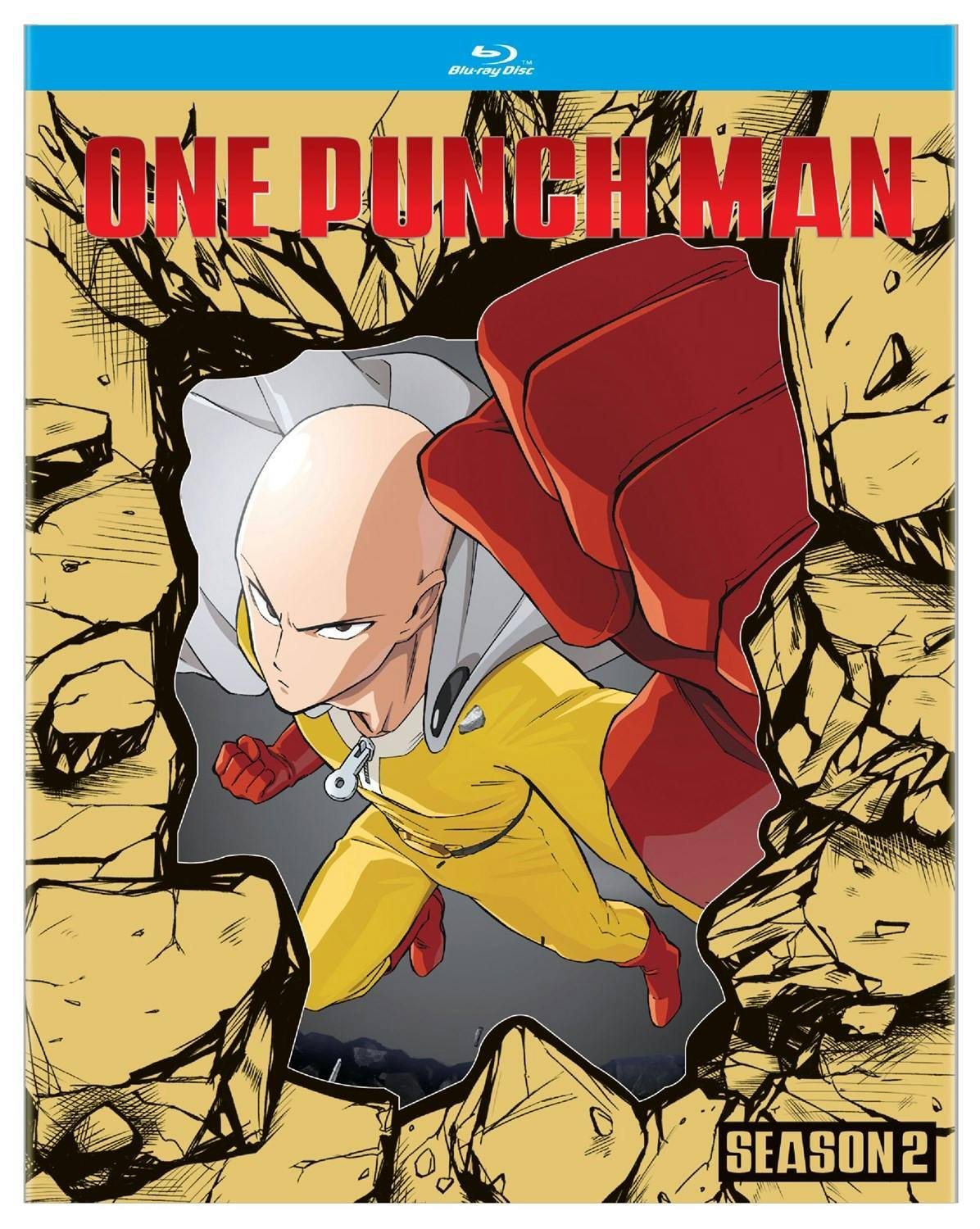 Front. One Punch Man: Season Two [Blu-ray].
