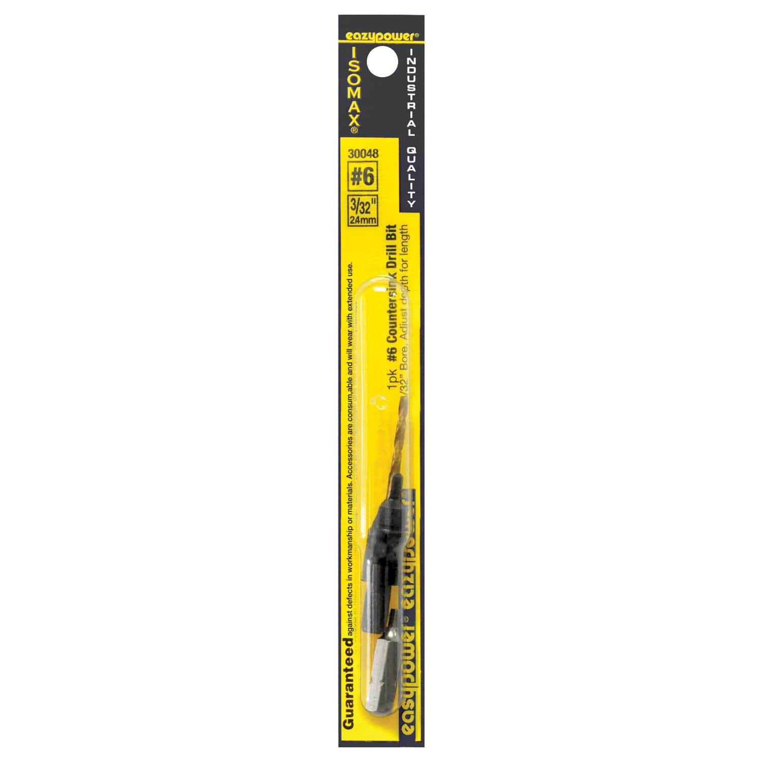 Eazypower - Isomax 3/32 in. X 3/32 inch  D Titanium Countersink Countersink Bit 1 pc price history on PriceWatchPro