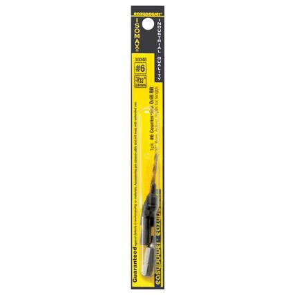 eazypower ISOMAX INDUSTRIAL 30048 #6 QUALITY 3/32" 24mm Bit length Drill for use with extended eo with J00M Countersink Adjust #6 Bore and 1pk 32" consumable accessories materials workmanship made in USA Guaranteed eazypower