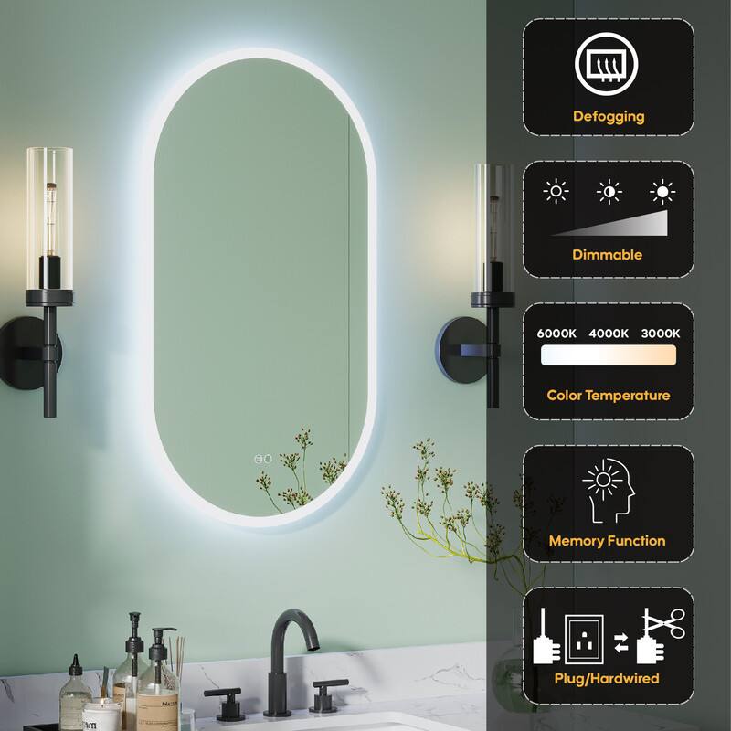 Defogging  
Dimmable  
6000K 4000K 3000K Color Temperature  
90 Memory Function  
Plug/Hardwired