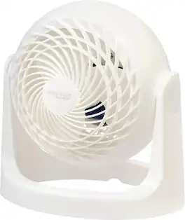 IRIS USA - WOOZOO Fan, Small Oscillating Desk Fan, Table Air Circulator
