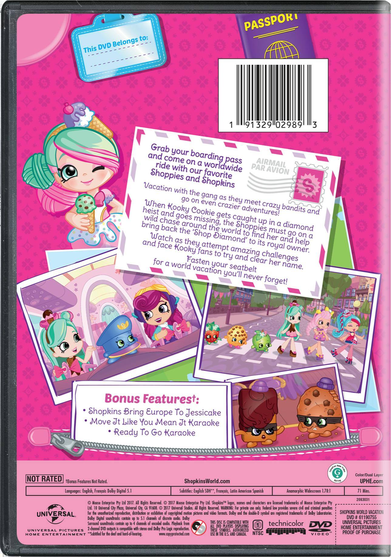 Angle. Shopkins: World Vacation (DVD + Toy) [DVD].