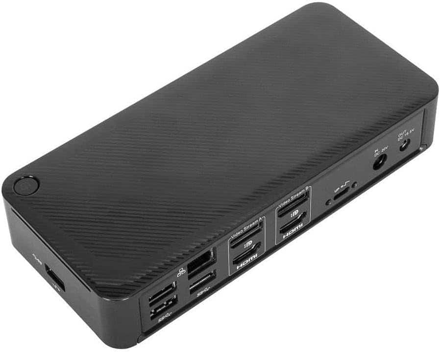 Targus - USB-C DV4K 100W Power Delivery Universal Docking Station-6X3S6U3