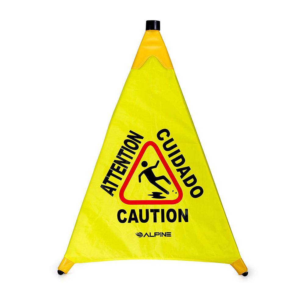 ATTENTION CUIDADO CAUTION ALPINE