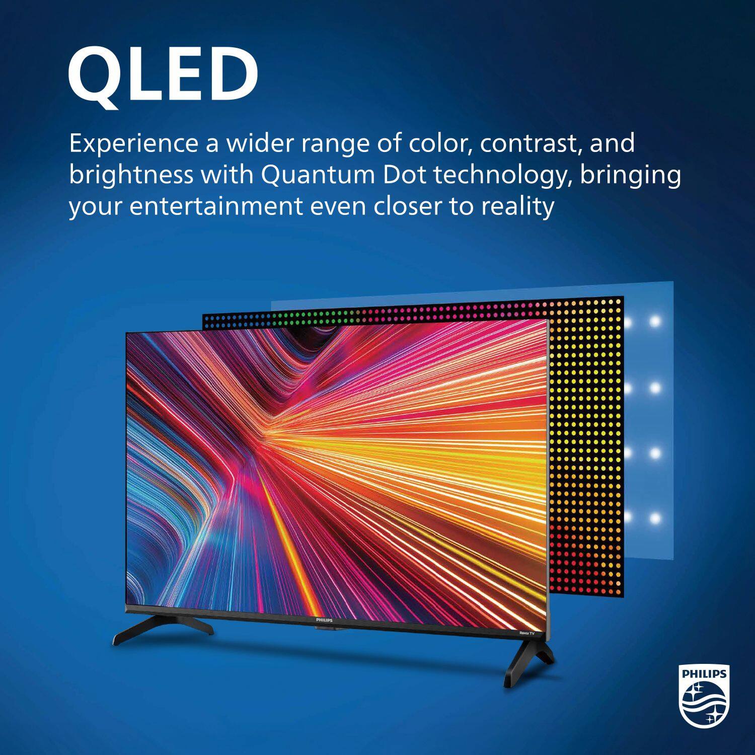QLED

Experience a wider range of color, contrast, and brightness with Quantum Dot technology, bringing your entertainment even closer to reality