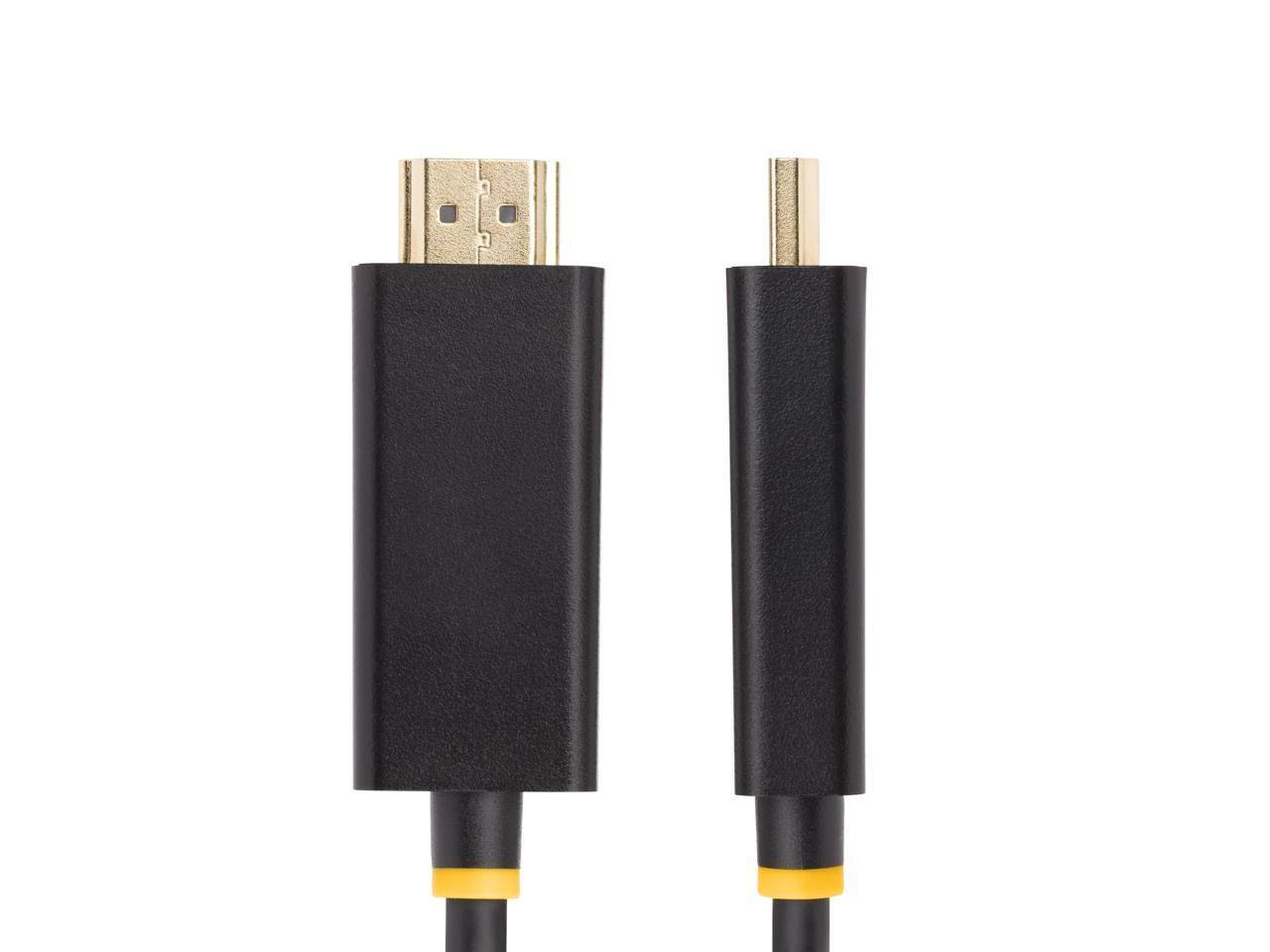 Alt View 2. StarTech.com - StarTech 6.6ft (2m) DisplayPort to HDMI Adapter Cable 6F-DP-HDMI-4K60-HDR.