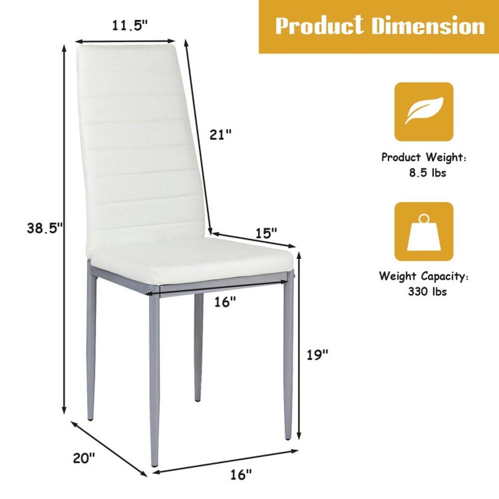 11.5"  
Product Dimension: 21"  
Product Weight: 8.5 lbs  
38.5"  
15"  
16"  
Weight Capacity: 330 lbs  
19"  
20"  
16"