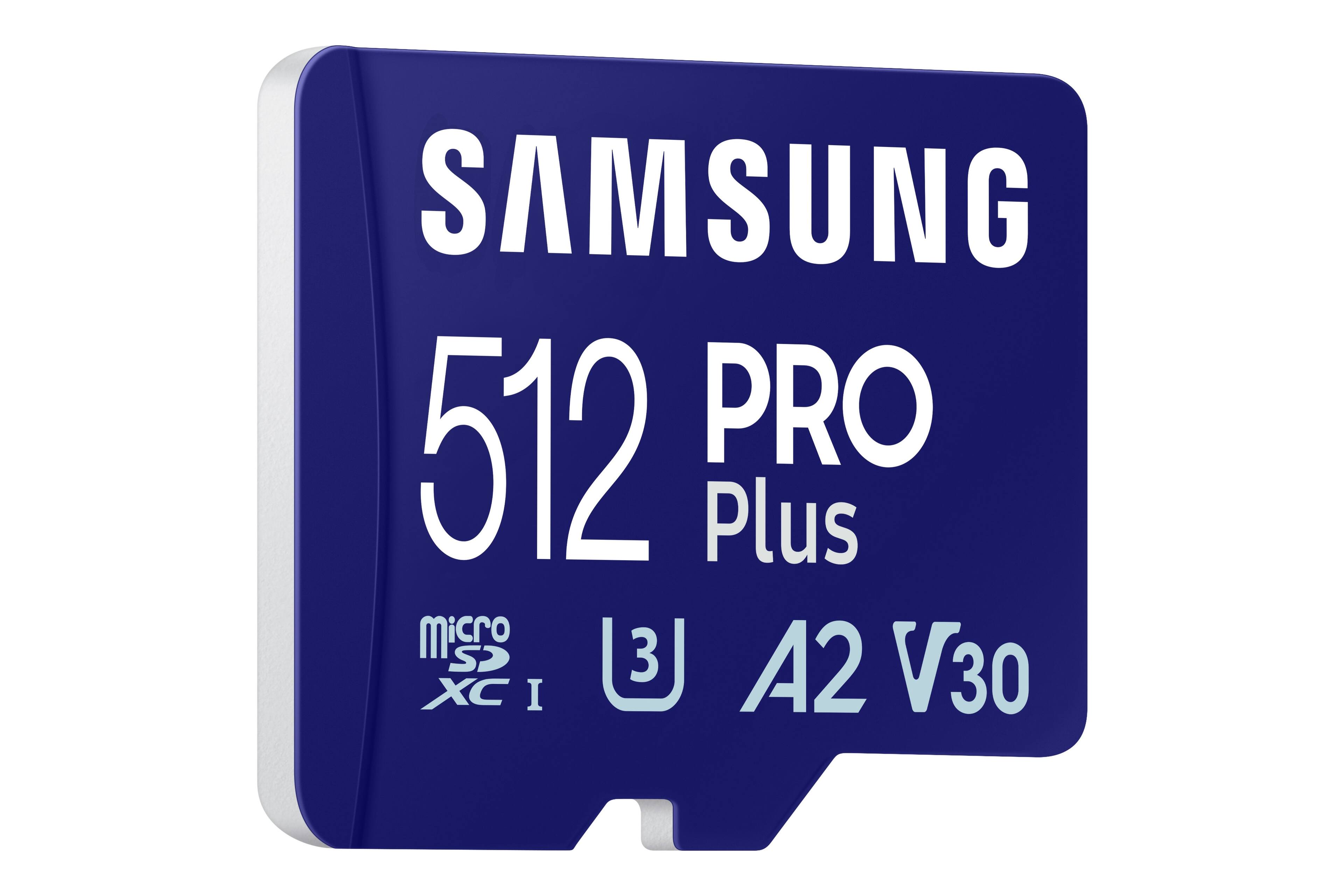 Alt View 13. Samsung - Pro Plus 512GB microSDXC Memory Card - Blue.
