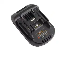 Home Collection - Battery Adapter Converter for 20V DEWALT & Milwaukee M18 – Converts to Makita 18V Tools with Dual USB Power Output