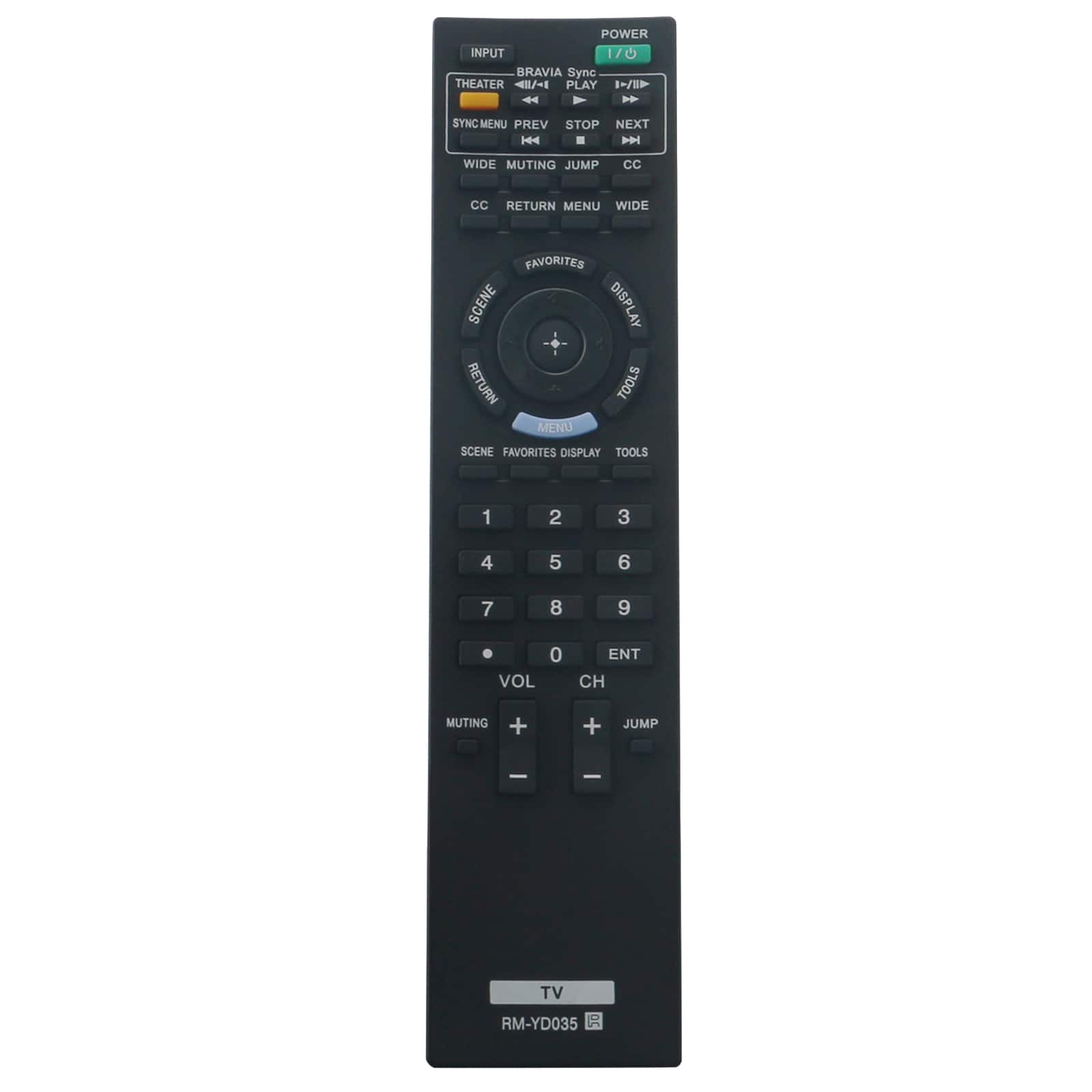 ALLIMITY - Replacement Remote Control RM-YD035, Fit for Sony Television KDL-32FA600 KDL-22BX300 KDL-46EX400 KDL-46EX401 KDL-32BX300 - Black price history on PriceWatchPro