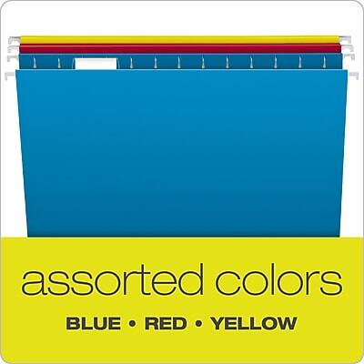 assorted colors  
BLUE • RED • YELLOW