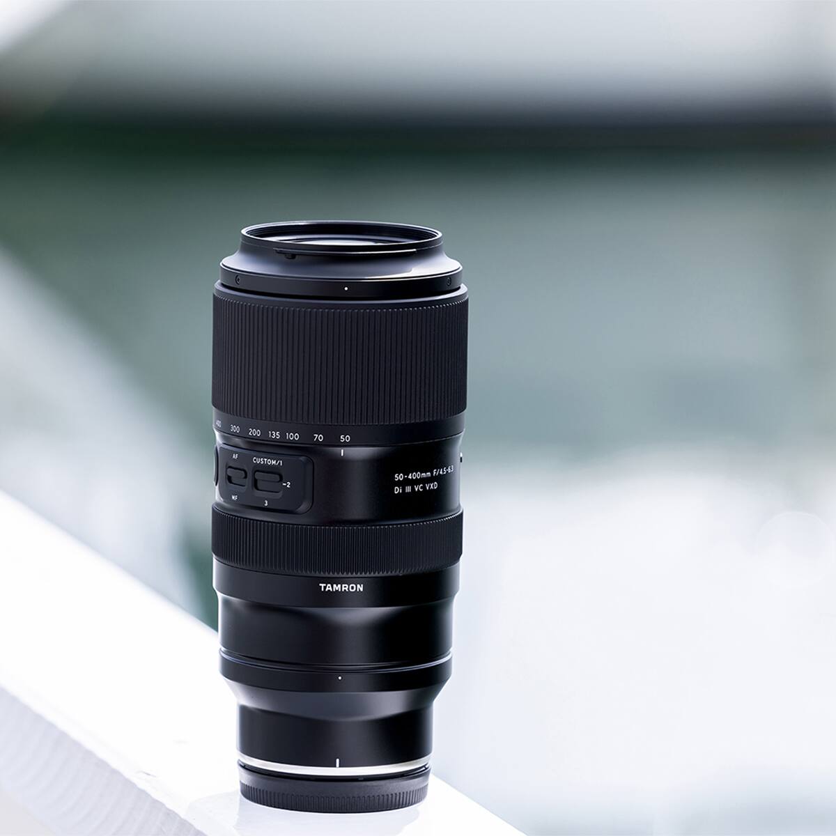 300 200 135 100 if CUSTOM/1 -2 6 2  
70  
50 -  
50-400mm F/4.5-6.3 Di II VC VXD  
TAMRON